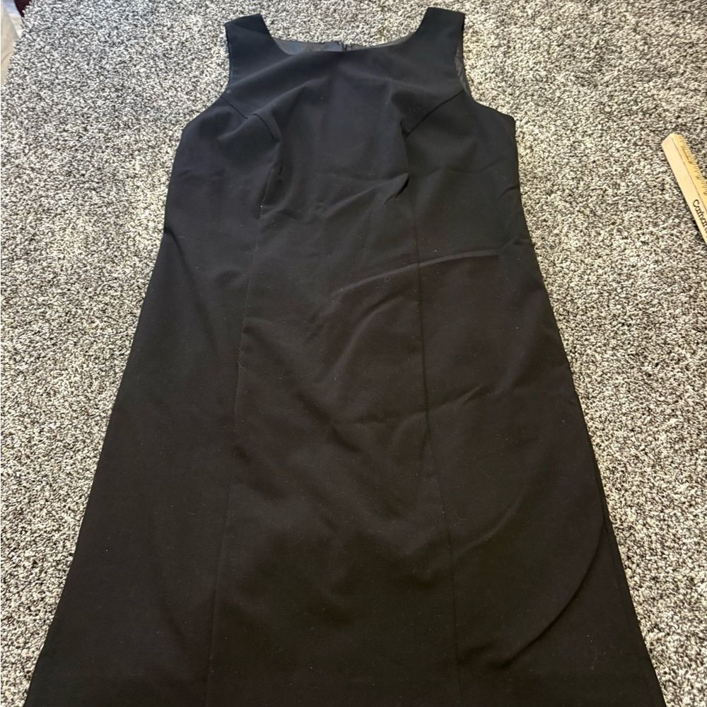 212 Collection Classic Black Midi Dress woman’s size 12